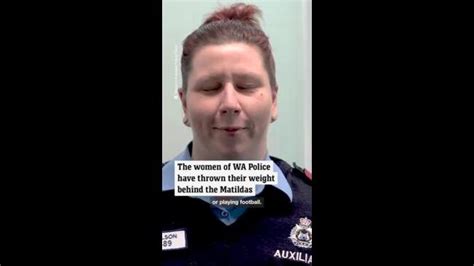 Top Cops Back The Matildas News Com Au Australias Leading News Site