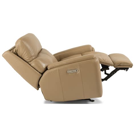 Flexsteel Rio Casual Power Recliner With Power Headrest And Usb Port