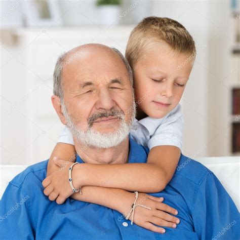 Loving Grandfather And Grandson — Stock Photo © Racorn 30761501