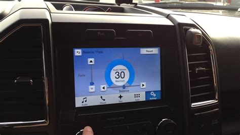 You'll need to note the alleged time of both reference sounds in both videos, and then do a bit of algebra to figure out the required additionand multiplication to get one track in sync with the other from start to finish. 2016-2017 f150 sync 3 nav audio speaker system test - YouTube