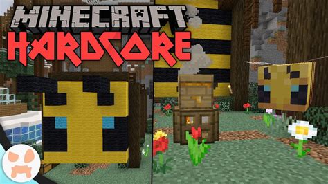 Building The Great Bee House Minecraft Hardcore Ep 23 Youtube