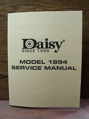 Daisy Model Bb Gun Repairman S Service Manual Picclick