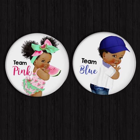 gender reveal pins gender reveal ideas gender reveal pin team etsy