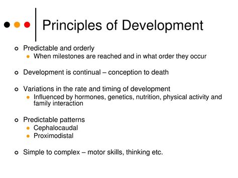 Ppt Principles Of Individual Human Development Powerpoint
