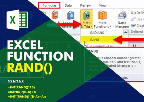 Generate Random Numbers In Excel Using Rand Easy Guide 8 Artofit