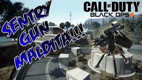 Black Ops 2 Sentry Gun Maldita Facecam Youtube