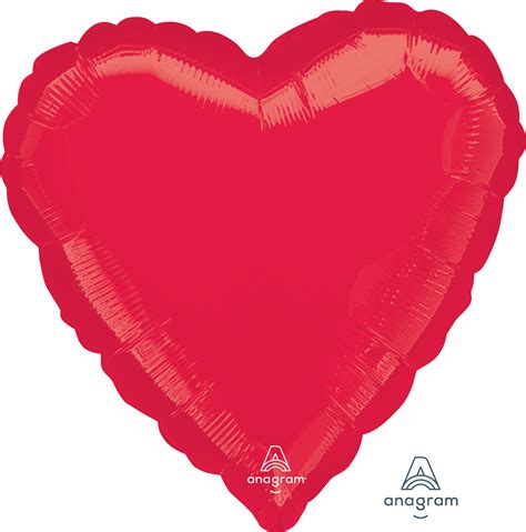 Buy 28 Metallic Red Heart Balloons For Only 295 Usd By Anagram