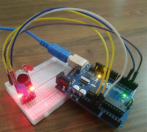 Sound Sensor With Arduino Interfacing Arduino Interfacing Sound Sensor