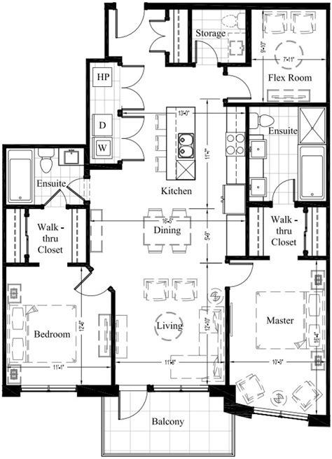 Small 2 Bedroom Condo Floor Plan ~ Top Ideas Small 2 Bedroom Condo