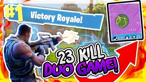 Fortnite Victory Royal Duo First Game Youtube
