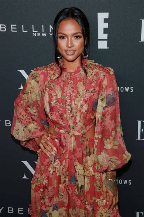 Karrueche Tran At E Elle And Img Party In New York 09052018