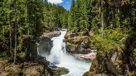 Silver Falls Mount Rainier National Park Hd Youtube