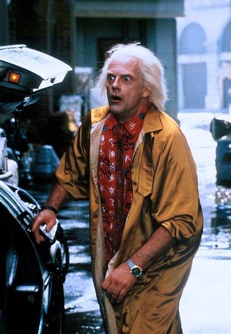Dr Emmett Brown Of Back To The Future Fame Is Your Standard Creator