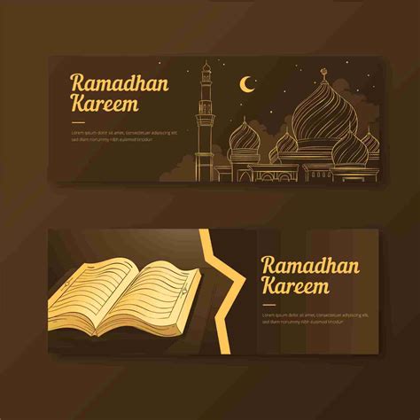 7 Contoh Desain Banner Edisi Ramadhan Bisa Di Edit