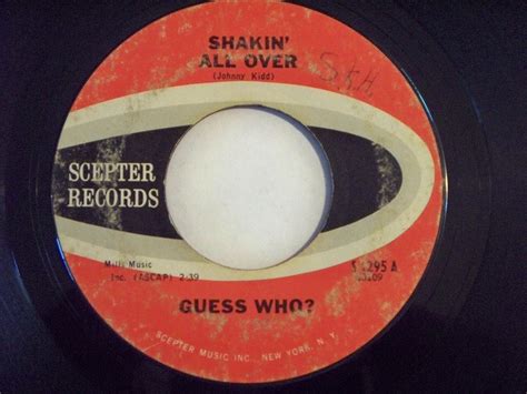The Guess Who Shakin All Over Till We Kissed 45 7 Music