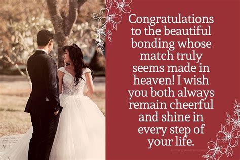 Congratulation Messages For Wedding