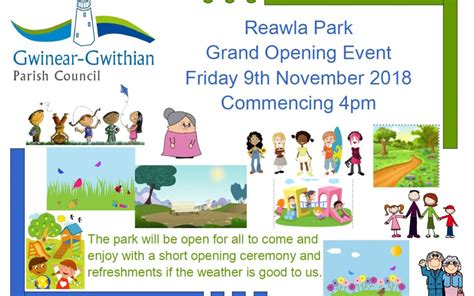 Open Day Poster Gwinear Gwithian Parish Council
