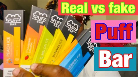 Real Vs Fake Puff Bar How To Know 🤢2020 Youtube