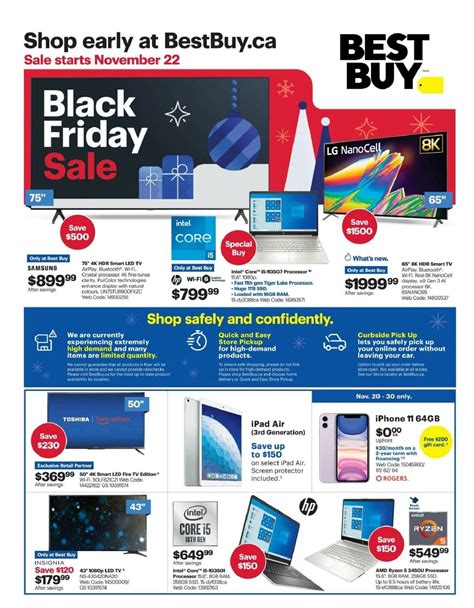 What Online Stores Will Have Black Friday Deals - Best Buy Black Friday Flyer Deals 2020 Canada
