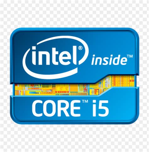 Free Download Hd Png Intel Core I5 Logo Vector Free 468147 Toppng