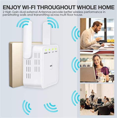 Wikimn Wifi Signal Extender Internet Wifi Booster 24g For Home