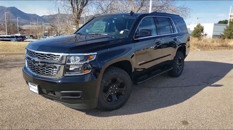 2020 Chevrolet Tahoe 4wd Ls Custom Midnight Edition Overview Youtube