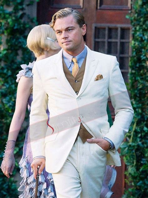 The Great Gatsby Leonardo Dicaprio Suit Great Gatsby Mens Fashion