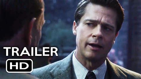 Allied Official Trailer 1 2016 Brad Pitt Marion Cotillard Action