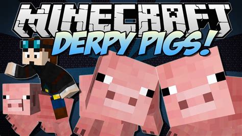 Minecraft Derpy Pigs Flying Pigs Derpy Dimension And More Mod