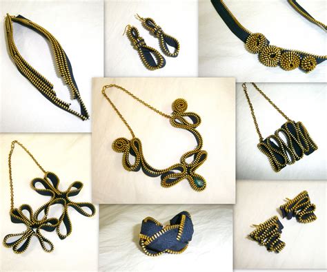 8 Diy Zipper Jewelry 10 Steps With Pictures Instructables