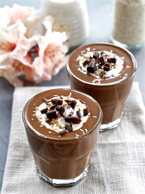 decadent coconut hot chocolate the happy foodie
