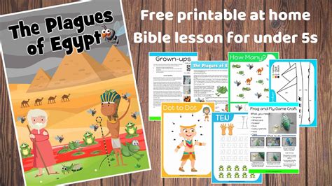 The Plagues Of Egypt Free Bible Lesson For Kids Trueway Kids