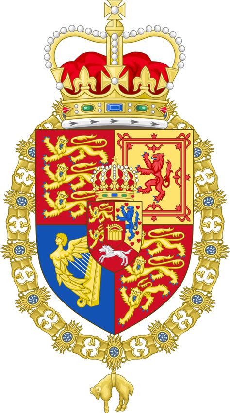 Filecoat Of Arms Of George Iv Of The United Kingdom Order Of The