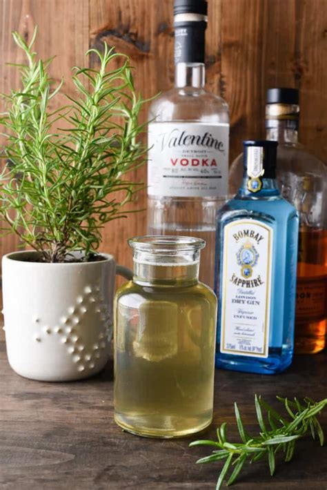 Rosemary Simple Syrup Recipe Foxes Love Lemons