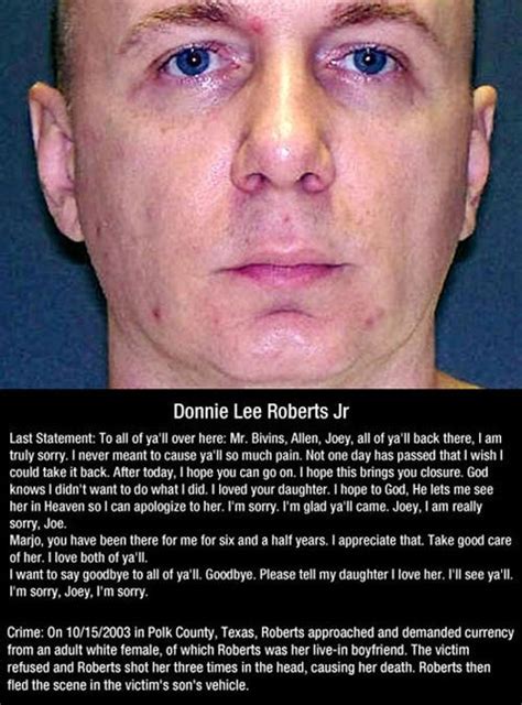 Last Words Of Death Row Inmates Others