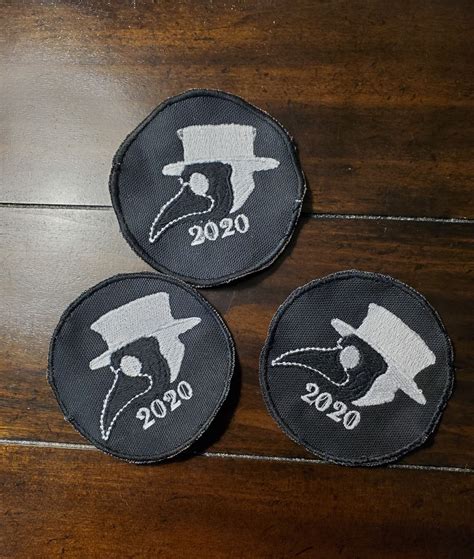 Plague Doctor 2020 Doomsday Patch Plague Doctor Patch Iron On