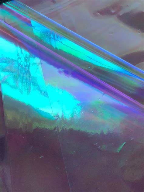 20pc Assorted Iridescent Clear Cellophane Film Sheets For Etsy