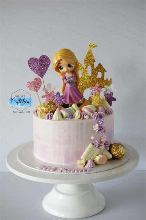 Rapunzel Cake By Serenesskitchen Rapunzel Cake Family Cake Birthday Treats