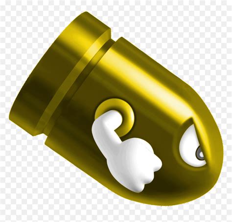 Gold Mario Bullet Bill Hd Png Download 993x906 Png Dlfpt