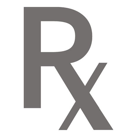 Rx Prescription Symbol Clip Art Library