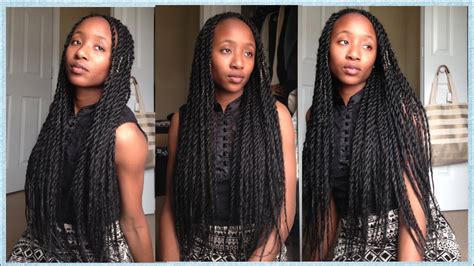 how to twist like a pro long classy twists aseamae natural youtube