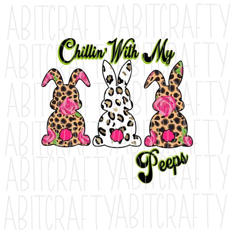 Easter Png Happy Easter Sublimation Design Leopard Easter Bunny Png Easter Clipart Easter Rabbit ...