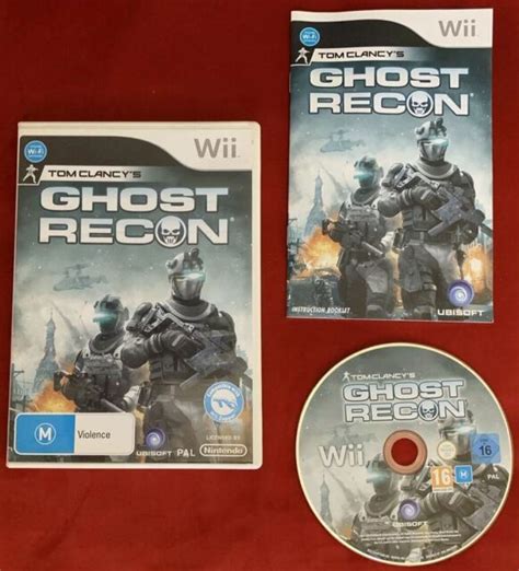 Tom Clancys Ghost Recon Nintendo Wii Game Pal For Sale Online Ebay
