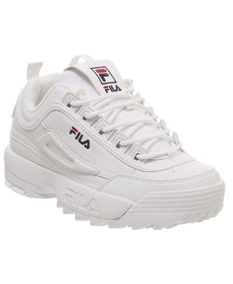 Zeige 1 bis 24 (von 24 artikeln). Fila Damen Sneakers Disruptor II Letter Schuhe White