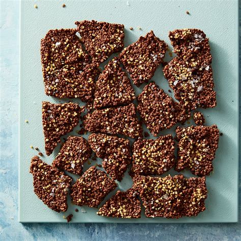 Chocolate Quinoa Crunch Bark Recipes Ww Usa
