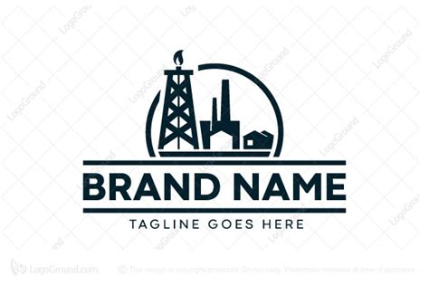 Oil Refinery Logo