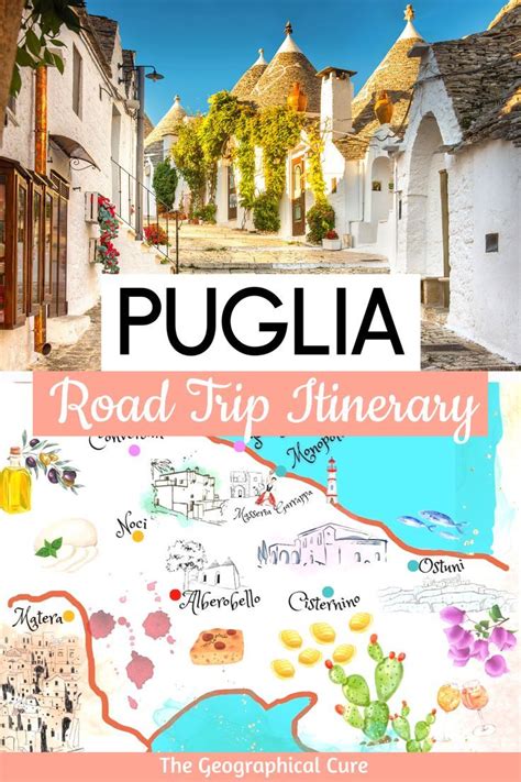 One Week In Puglia Itinerary Vacation Trips Road Trip Itinerary