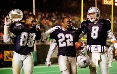 Jul 20 Troy Aikman Emmitt Smith And Michael Irvin Were Named To The