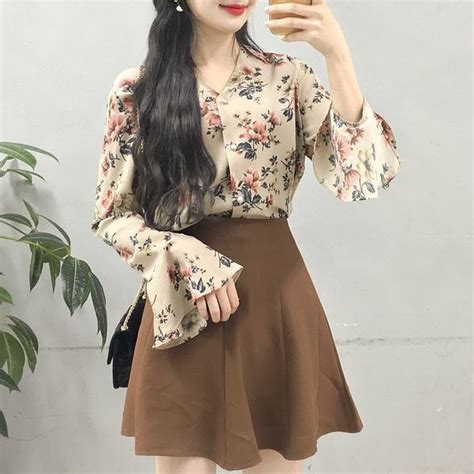 🕊️ 𝚎𝚙𝚑𝚎𝚖𝚎𝚛𝚊𝚕𝚘𝚙𝚒𝚊 ⥉ Fashion Outfits Korean Fashion Dress Cute Skirt Outfits