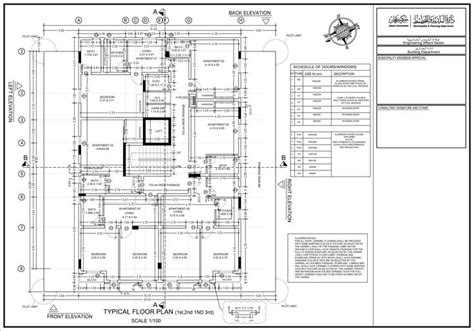 Draw Your Architectural Floor Plan In Autocad 2d By Asstudios53